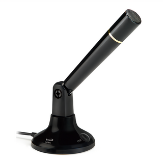 E-books 電競多媒體麥克風, 120度調整, 底部止滑設計, 內建On/Off鍵, E-EPB099, 黑色