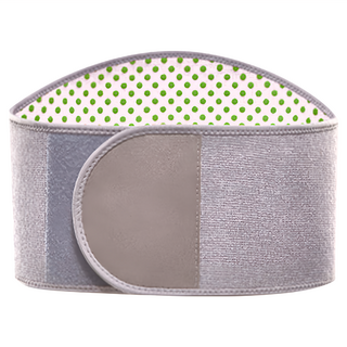 DEOR 德曜居家 頂級艾草自發熱點陣保暖護腰 XL 灰色, 1個