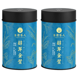 台灣茶人 茶語日常 醇萃金萱, 75g, 1罐, 2罐