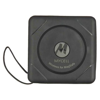 MYCEll 積進科技 七合一多功用無線行動電源 支援MagSafe 自帶線材 五種設備充電 數位顯示充電狀態, 黑色, 1個
