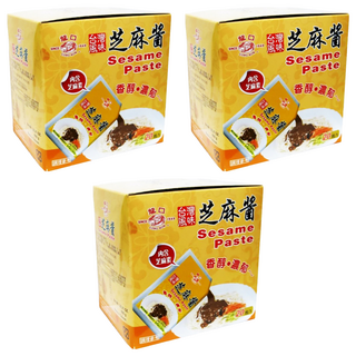 龍口 芝麻醬，香醇濃郁，內含芝麻素，20包入, 800g, 3盒