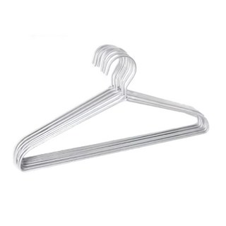 Handy 北歐風304不鏽鋼無痕曬衣夾衣架 收納架, 短款 銀色, 1個