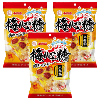 小貝京 梅心糖，大粒梅，原味限定, 150g, 3袋