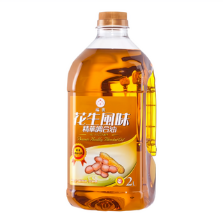 福壽實業 花生風味精華調合油 煎煮炒炸皆宜, 2L, 1桶