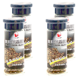 飛馬 粗粒純黑胡椒, 30g, 家庭烹煮專用, 4瓶