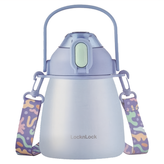 LocknLock 樂扣樂扣 墩墩大肚保温杯 980g, LHC3311BLU, 1L, 1個