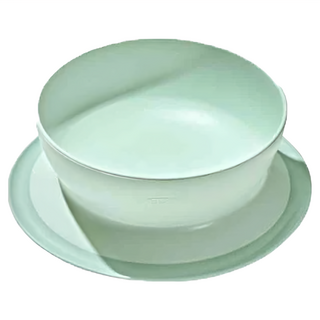 OXO tot 好吸力學習餐盤, 薄荷綠, 1個