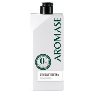 AROMASE 艾瑪絲 草本胺基酸每日健康洗髮精，0% Dimethicone 化學防腐劑 界面活性劑, 520ml, 1瓶