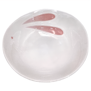 佐和陶瓷 日本製 深皿, 粉兔, 1個