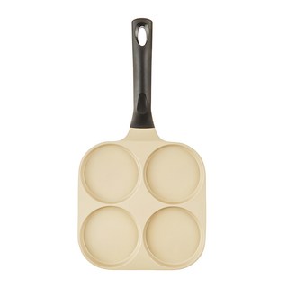 comet Kitchen 電磁爐適用四格平底煎蛋鍋, 1個, 21cm
