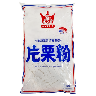 王印 King Foods 片栗粉 北海道產馬鈴薯 100%, 1kg, 1包