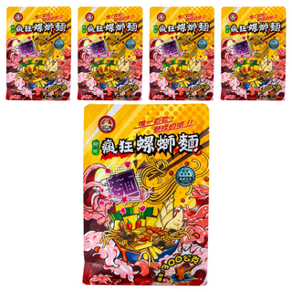 一碗好麵 瘋狂螺獅麵, 300g, 5袋