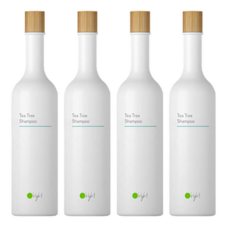 O'right 歐萊德 茶樹洗髮精, 400ml, 4瓶