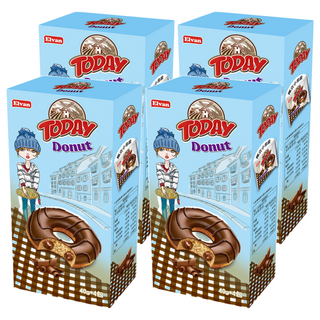 土耳其 TODAY 可可風味甜甜圈 - 獨立包裝, 160g, 4盒