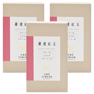 HOHOCHA 喝喝茶 嚴選台茶18號 紅玉 Set, 手採芯二葉, 日月潭紅茶廠, 24包, 2.2g, 3盒