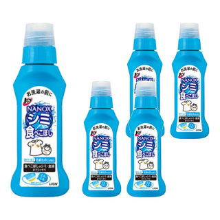 LION 獅王 Top 衣物局部去漬劑 輕鬆去除頑固污漬 恢復衣物潔淨, 160g, 5瓶