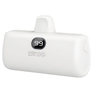 Mr.OC 橘貓先生 二代 22.5W 快充口袋迷你直插式行動電源 Type-C接頭, MCK-MPB001, 白色