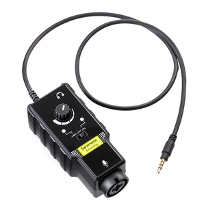 Saramonic 楓笛 SmartRig II 適用於iOS和安卓手機 專業麥克風/吉他音頻介面, 黑色, 1個