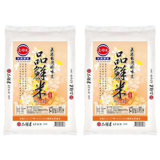 三好米 品鮮米, 12kg, 2包, 等外
