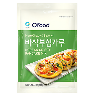 清淨園 煎餅粉 - 簡單方便，豐富口感，在家就可吃到韓國餐廳版口味, 500g, 1包