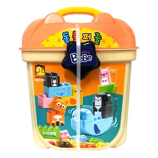 OXFORD 可愛動物積木, 1盒, 動物積木款 多色