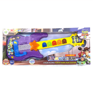 HUNDRED PICTURES 百耘圖 Toy Story 4 玩具總動員4 炫光和弦吉他, 46.5 x 19.8 x 3.5cm, 1個