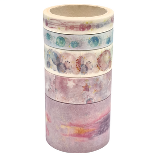 Bentoto House 本朵愛舍 珠光和紙膠帶 5個, 尋夢星辰, 1組