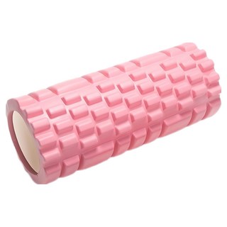S-SportPlus+ 紋理瑜珈柱 舒緩肌肉 瑜珈伸展, 粉紅色, 1個, 47 x 3cm
