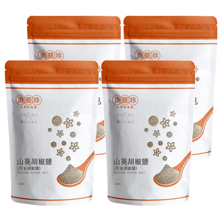 頂膳珍 山葵芥末胡椒鹽 100g/包, 中西式複合香料, 4包