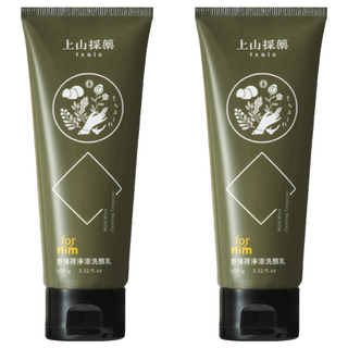tsaio 上山採藥 for Him野薄荷淨涼洗顏乳 溫和保濕, 100g, 2條
