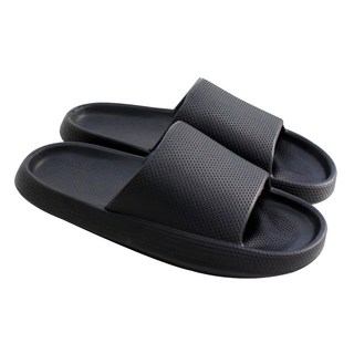 Labellaco 室內拖鞋, EVA防滑鞋底 柔韌耐折 立體紋理設計, 270mm, 黑色, 1雙