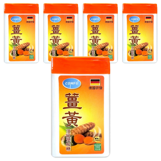 COMFU 康甫 薑黃潤喉糖 德國研發 無糖, 18g, 5盒