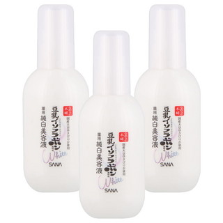 SANA 莎娜 豆乳美肌 3合1 (化妝水+乳液+美容液) 藥用純白美容液, 100ml, 3瓶