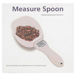 高精度量勺電子秤 BPA Free食品級 適用於寵物或人類食品和液體, 單一商品, 1個