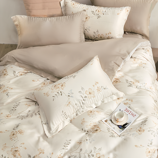 LoveCity 寢城之戀 台灣製 50支100%萊賽爾天絲床包枕套4件組