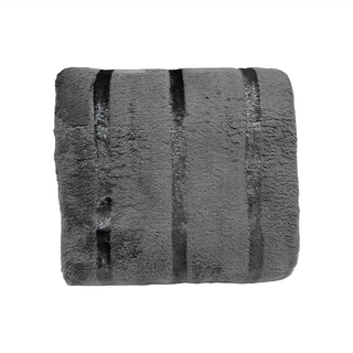 Cotton Field 棉花田傢飾 晶彩 超細纖維超柔暖隨意毯 130x170cm, 灰色, 1個