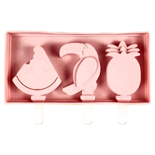 Betty's 焙蒂絲 3連夏日冰棒模 18 x 9.5cm, 粉紅色, 1個
