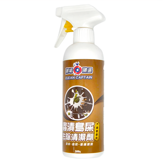 CLEAN CAPTAIN 除垢隊長 蟲漬鳥屎去除清潔劑 汽機車專用, 500g, 1瓶