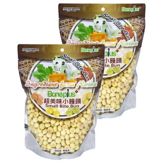 Boneplus 超美味小饅頭 狗貓用, 補鈣起司, 270g, 2包