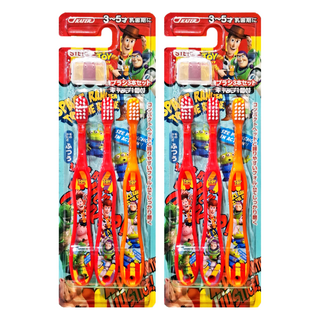 Skater 兒童用牙刷 附蓋, 玩具總動員, 3入, 2組