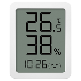 miaomiaoce 秒秒測 溫濕度計 LCD版, 白色, 浴室適用, 溫濕度記錄, 1個