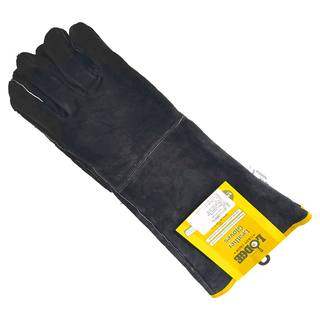 LODGE 皮質隔熱手套 18英吋 保護手部 安全搬運熱鍋和烤盤, 1雙