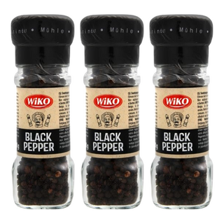 Wiko 黑胡椒研磨罐, 50g, 3瓶