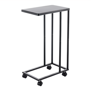 ㄈ型鐵藝邊桌, 黑色