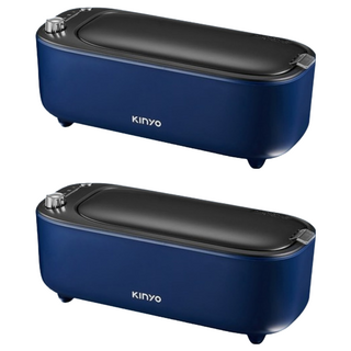 Kinyo UV多功能滅菌超聲波清洗機 UC-185, 藍色, 2台