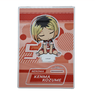 TAKARA TOMY 排球少年 倚肩睡姿 2nd隊服 壓克力立牌 孤爪研磨, 1個