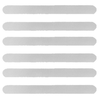 廚衛地板浴缸防水止滑無痕貼片 Set 24片，附刮刀，長條(20x2cm)/S形(18x1.3cm)，PEVA材質, 長條(20 x 2cm), 透明, 1組