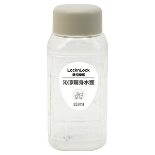 LocknLock 樂扣樂扣 沁涼隨身水壺, 深奶茶, 350ml, 1個