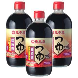 萬家香 鰹魚露, 450ml, 3瓶