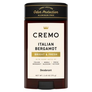 CREMO 體香膏 義大利佛手柑, 75g, 1瓶